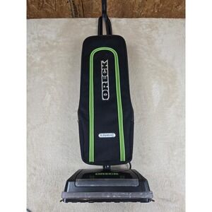 Oreck XL Signature II Upright Vacuum Cleaner Black Lime Green W/New Brush & Belt